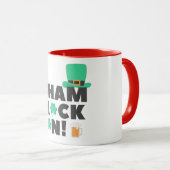 "SHAM ROCK N!" ZWEI ZWEI TASSE. MUG TASSE (VorderseiteRechts)
