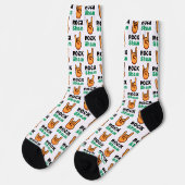 Sham-ROCK | Rockstar Fingers Socken (Linkes Detail)