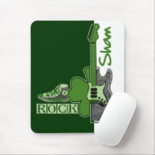 Sham Rock. St. Music Theme Patrick's Day Geschenk Mousepad (Mit Mouse)