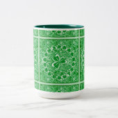 Sham-Rock! Zweifarbige Tasse (Mittel)