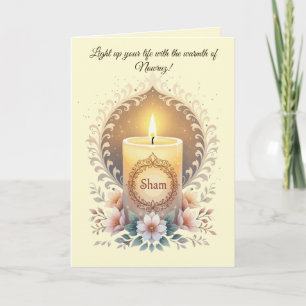 Sham Symbol des Lichts und der Erneuerung im Persi Karte