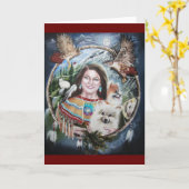 Shaman , Ärztin Grußkarte Karte (Gelbe Blume)