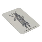 Shaman-Bilddagramm Magnet (Rechte Seite)