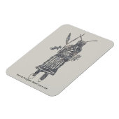 Shaman-Bilddagramm Magnet (Linke Seite)