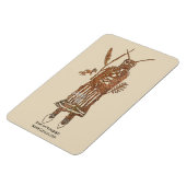 Shaman-Bilddagramm Magnet (Linke Seite)