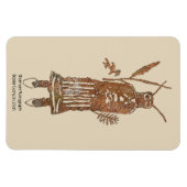 Shaman-Bilddagramm Magnet (Horizontal)