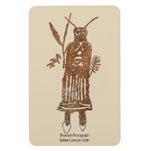 Shaman-Bilddagramm Magnet