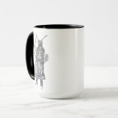 Shaman-Bilddagramm Tasse (Vorderseite Links)