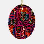 Shaman Demon Spirits and Dreams Keramik Ornament (Rechts)