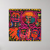 Shaman Demon Spirits and Dreams Leinwanddruck (Vorderseite)