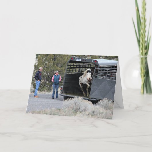 Shaman Jumping to Freedom 12x18 Greeting Card Karte (Vorderseite)