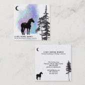 *~* Shaman-kosmische Quadratische Visitenkarte (Vorne/Hinten)