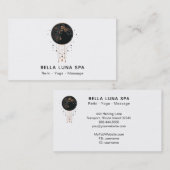 ** Shaman Lunar Kosmischer Mond + Universum Visitenkarte (Vorne/Hinten)