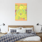 Shaman mit Kind Leinwanddruck (Insitu (Schlafzimmer))