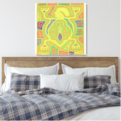 Shaman mit Kind Leinwanddruck (Insitu (Schlafzimmer))
