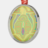 Shaman mit Kind Ornament Aus Metall (Links)