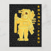 SHAMAN-PERU POSTKARTE (Vorderseite)
