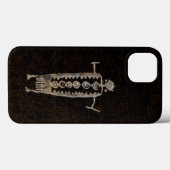 Shaman Petroglyph Case-Mate iPhone Hülle (Rückseite (Horizontal))