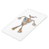 Shaman-Petroglyphe Magnet (Linke Seite)