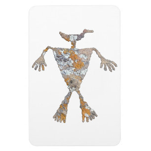 Shaman-Petroglyphe Magnet