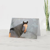 Shaman Petroglyphs & Feather WildCards Dankeskarte (Vorderseite)