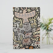 Shaman Peyote Ritual Briefpapier (Stehend Vorderseite)