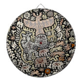Shaman Peyote Ritual Dartscheibe (vorne)