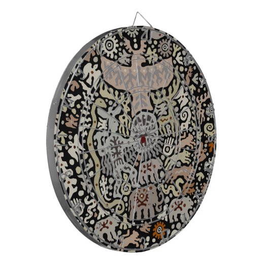 Shaman Peyote Ritual Dartscheibe (Vorderseite Links)