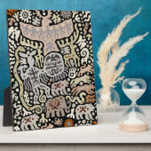 Shaman Peyote Ritual Fotoplatte (Seite)