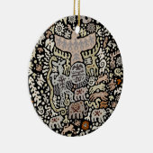 Shaman Peyote Ritual Keramik Ornament (Rechts)