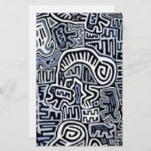 Shaman Peyote Ritual Mola Briefpapier (Vorne/Hinten)