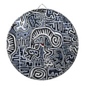 Shaman Peyote Ritual Mola Dartscheibe (vorne)