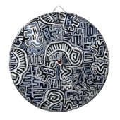 Shaman Peyote Ritual Mola Dartscheibe (vorne)