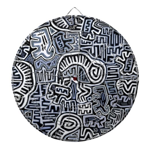 Shaman Peyote Ritual Mola Dartscheibe (vorne)