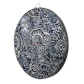 Shaman Peyote Ritual Mola Dartscheibe (Vorderseite rechts)