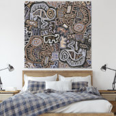 Shaman Peyote Serpent Ritual Spirits Leinwanddruck (Insitu (Schlafzimmer))