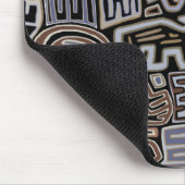 Shaman Peyote Serpent Ritual Spirits Mousepad (Ecke)