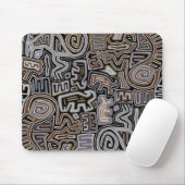 Shaman Peyote Serpent Ritual Spirits Mousepad (Mit Mouse)