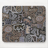 Shaman Peyote Serpent Ritual Spirits Mousepad (Vorne)