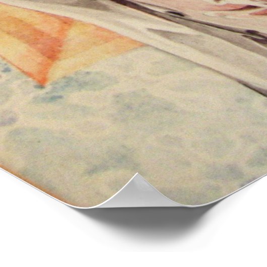 Shaman Portrait Poster (Ecke)