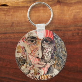 SHAMAN PORTRAIT SCHLÜSSELANHÄNGER (Vorderseite)