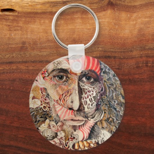 SHAMAN PORTRAIT SCHLÜSSELANHÄNGER (Vorderseite)