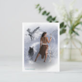 Shaman Post Card Postkarte (Stehend Vorderseite)