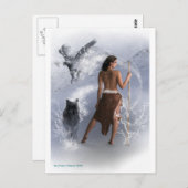 Shaman Post Card Postkarte (Vorne/Hinten)