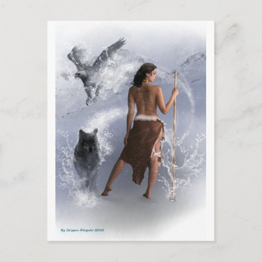 Shaman Post Card Postkarte (Vorderseite)