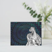 "Shaman" Postkarte (Stehend Vorderseite)