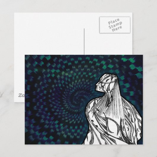 "Shaman" Postkarte (Vorne/Hinten)