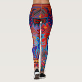 Shaman Southwest Peyote Ritual Leggings (Rückseite)