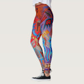 Shaman Southwest Peyote Ritual Leggings (Links)