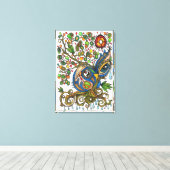 Shaman Spirit: Der weinende Baumgeist (SÜD) Leinwanddruck (Insitu (Holzboden))